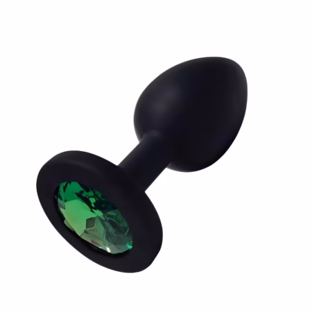 PLUG NEGRO JOYA VERDE